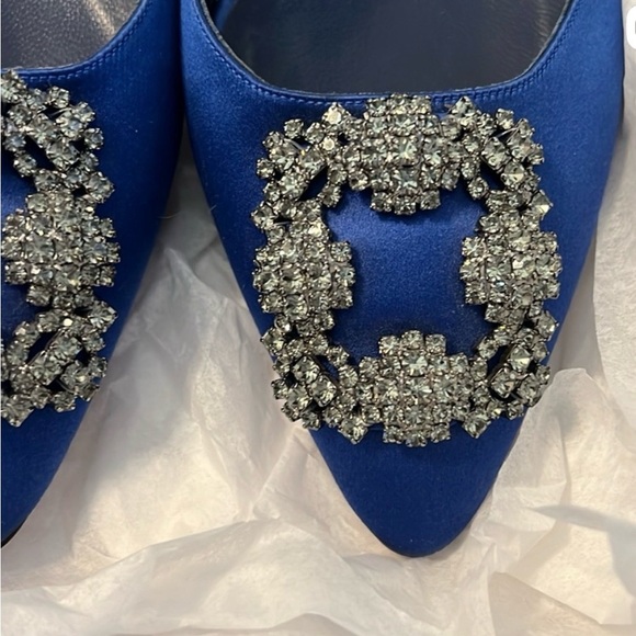 Manolo Blahnik Hangisi Mules size 36 - Picture 9 of 10